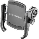 Interphone crab support universel pour smartphone avec module anti - vibration, noir