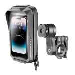 Interphone quiklox waterproof pro kit incl. support de guidon, noir