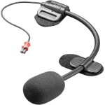 Interphone u - com 2, u - com 4, u - com 16 microphone de remplacement, noir