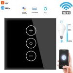 Interrupteur intelligent wifi avec t�l�commande, variateur de lumi�re led, minuterie sans fil, tuya smart ...