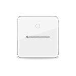 Interrupteur de ventilateur intelligent zigbee, 1 interrupteur, commande tactile avec curseur, vitesse ...