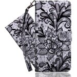 Iphone 11 tui pu cuir 3d dsign magntique clasp antichoc durable bookstyle porte carte stand tui ...
