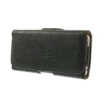 Pour iphone 14 (2022) etui horizontal housse clip ceinture simili - cuir - dfvmobile