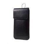 Pour iphone 15 (2023) etui verticale housse ceinture double poche - dfvmobile Pour iphone 15 (2023) etui verticale housse ceinture double poche - dfvmobile
