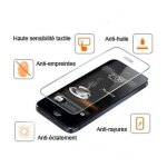 Iphone 5 / 5s / 5c / se protecteur ecran en verre tremp�
