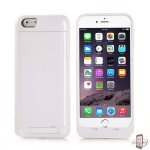 Iphone 6 / 6s coque batterie 3200 mah blanche Iphone 6 / 6s coque batterie 3200 mah blanche