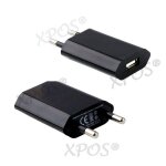 Iphone 6: chargeur secteur prise mural usb 5v 1a universel noir pour iphone 6 newc�