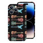 Iphone samsung coque guitare basse rtro compatibilit pour etui 18 17 16 15 14 13 12 plus pro max galaxy ...