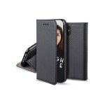 Jaym - etui � rabat pour t�l�phone portable - magn�tique, support - imitation cuir - noir - pour samsung ...