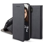 Jaym - etui � rabat pour t�l�phone portable - magn�tique, support - cuir - noir - pour samsung galaxy ...