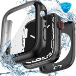 Jfkjg - [2 en 1 coque etanche pour apple watch series 9 / 8 / 7 avec protection d'cran 45mm, etui de ...