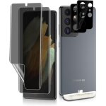 Jgd - lot de 2 films de protection d'�cran de confidentialit� pour samsung galaxy s21 ultra 5g en tpu ...