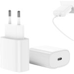 Jgd - 2 pack bloc chargeur csb c, chargeur usb c, 20w secteur rapide pour for iphone16 / 15 / 15 / 14 ...