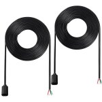 Jgd - 2 pi�ces 200cm 22awg queue de cochon usb type - c femelle, 5v 3a usb - c vers fil nu � 4 broches, ...