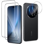Jgd - 2 + 2 pi�ces verre tremp� pour honor magic 8 pro avec protecteur d'objectif de cam�ra, 9h duret� ...