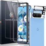 Jgd - 2 + 2 verre tremp� google pixel 8 pro, contenir 2pcs protection �cran et 2pcs cam�ra arri�re protecteur, ...