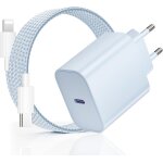 Jgd - 20w chargeur pour iphone 14 13, chargeur rapide pour iphone, pd3. 0 usb - c prise secteur avec ...
