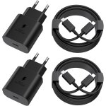 Jgd - 25w chargeur usb c secteur charge rapide pour samsung galaxy s25 / s24 / s23 / s22 / s21 ultra ...