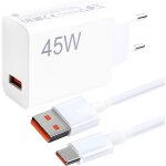 Jgd - 45w chargeur rapide avec c�ble usb c 1m, pour note 15 14 5g 14 pro, chargeur turbo pour pad 6 5 ...