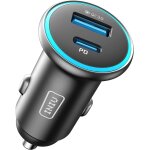 Jgd - 66w allume cigare usb c, 33w usb c + 30w a charge rapide chargeur voiture prise allume cigare 12v ...