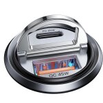 Jgd - adaptateur allume - cigare usb c 90 w [pd45w & qc45w] 12 v usb mini chargeur de voiture en m�tal ...