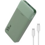 Jgd - batterie externe charge rapide 35w 10000mah power bank pd3. 0 qc4. 0 usb c in & out batterie portable ...