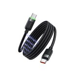 Jgd - c�ble magn�tique usb c vers usb c - 60 w - 1, 2 m - compatible avec iphone 15, galaxy s24, s23, ...