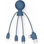 Jgd - - c�ble multi usb 4 en 1 en forme de pieuvre - chargeur universel en plastique recycl� - prise ...