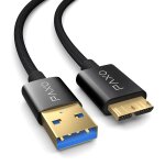 Jgd - c�ble usb micro usb 3. 2 gen2 2m pour disque dur, 10gbit / s, hdd, donn�es, charge noir, usb a ...