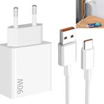 Jgd - chargeur 90w xiaomi avec c�ble usb c 1m pour xiaomi 15 ultra 15pro 14t 14 13t 13 ultra 13 lite ...
