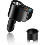 Jgd - chargeur allume - cigare usb - c 106w 4 - en - 1, prise 12v / 24v 30w pd&qc3. 0, charge ultra - ...