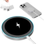Jgd - chargeur induction, chargeur mag - safe fil chargeur rapide apple mag - safe pour iphone 17 / 16 ...