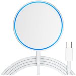 Jgd - chargeur sans fil magn�tique mag - safe chargeur induction 15w wireless charger pad station avec ...