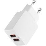 Jgd - chargeur usb, prise usb secteur 5v / 2, 1a, adaptateur double port 10, 5w, compatible avec t�l�phone ...