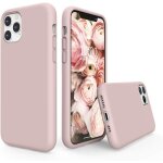 Jgd - coque iphone 11 pro, silicone liquide case avec doux microfibre coussin doublure cover protection ...