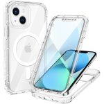Jgd - coque pour iphone 13 magn�tique compatible avec magsafe, 360 degr�s int�grale prot�g� t�l�phone ...