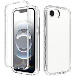 Jgd - coque pour iphone 16e, antichoc housse avec protection �cran, 360 degr�s t�l�phone etui double ...