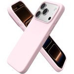 Jgd - coque pour iphone 17 pro (6, 3 ) - en silicone liquide, protection antichoc compl�te, int�rieur ...