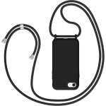 Jgd - coque pour iphone 8 / iphone 7 / iphone se 2020 avec cordon, collier etui silicone avec tour de ...