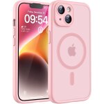 Jgd - coque magn�tique pour iphone 14 6, 1 pouces, compatible avec magsafe, protection de l'objectif ...