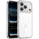 Jgd - coque magn�tique pour iphone 17 pro max 6, 9 pouces compatible avec magsafe, etui housse translucide ...