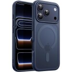 Jgd - coque magn�tique pour iphone 17 pro max 6, 9 pouces compatible avec magsafe, etui housse translucide ...