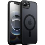 Jgd - coque magn�tique pour iphone 17e (2026) / iphone 16e compatible avec magsafe, etui housse dos translucid ...