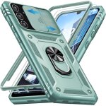 Jgd - coque pour samsung galaxy a34 5g avec verre tremp�, 360 antichoc etui de militaire protection anneau ...