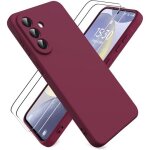 Jgd - coque pour samsung galaxy a57 5g, 2 pi�ces protecteur d'�cran en verre tremp�, coque en caoutchouc ...