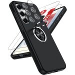 Jgd - coque pour samsung galaxy s25 fe / s25fe avec 2 verre tremp� 2 protection camera, telephone 256 ...