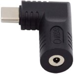 Jgd - dc jack 2, 5 x 0, 7 mm entr�e vers usb c adaptateur type - c connecteur coud� 90 degr�s prise d'alimenta ...
