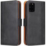 Jgd - etui coque samsung galaxy s20 plus, protection housse en cuir portefeuille etui avec [fentes de ...