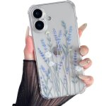Jgd - etui pour iphone 17, coque transparente en tpu souple avec motif fleur, protection ultra - mince ...