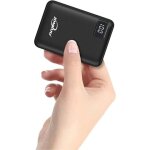 Jgd - mini chargeur de t�l�phone portable 10000mah charge rapide station de recharge 2, 4 a batterie ...